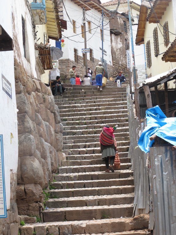 Cusco stairs