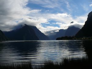 It rains 200 days of the year at Milford Sound, we were lucky!