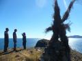 On top of 'Horacio's Island' - beautiful views