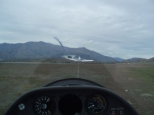 Gliding in Omarama