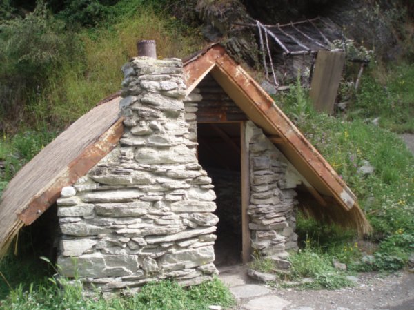 The Chinese goldminers' settlement, Arrowtown