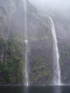 Waterfalls, Milford Sound