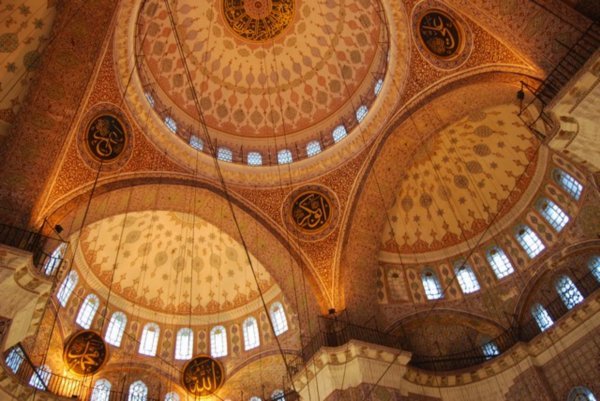 Inside the Yeni Cami