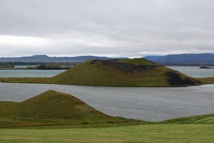 Craters at Skutustadir, Myvatn