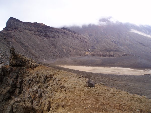 View from the Red Crater, Tongariro Crossing