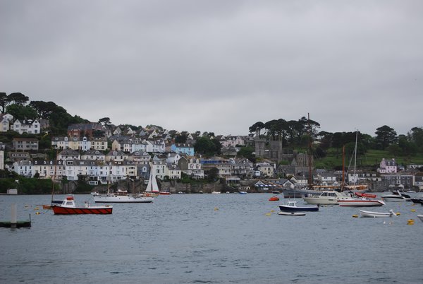 View of Fowey from Polruan