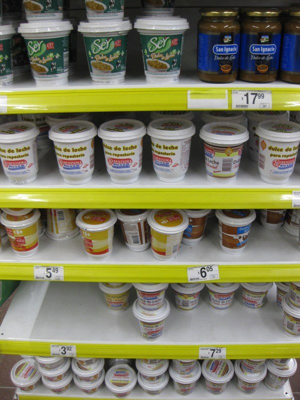 An ENTIRE section devoted to dulce de leche!!!!