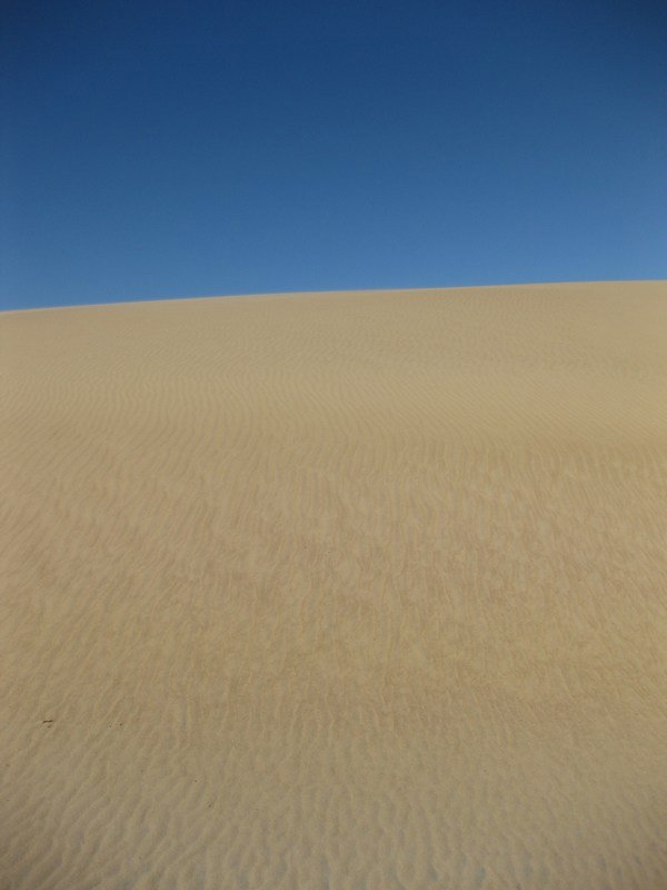 Dunes in Cabo Polonio