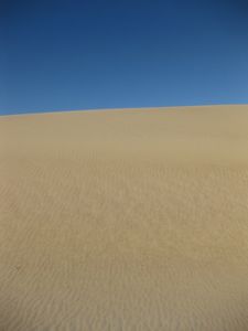 Dunes in Cabo Polonio