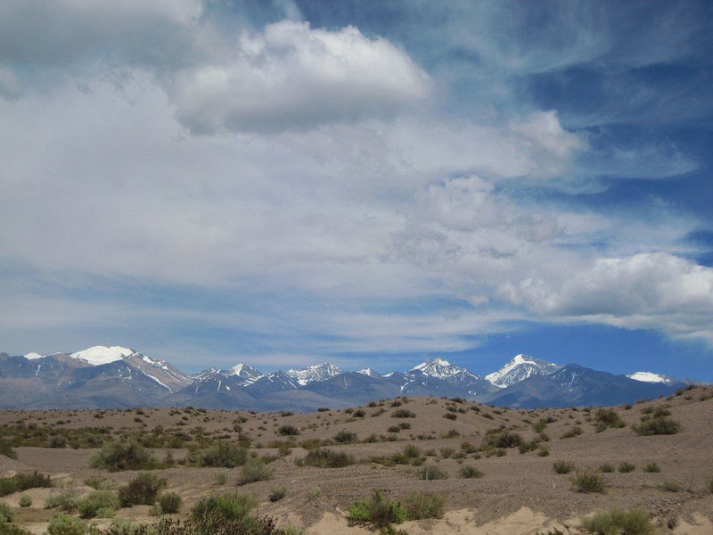 Andes from Barreal
