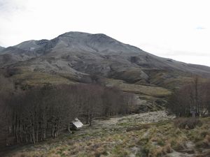 Refugio El Caulle with Volcan Puyehue