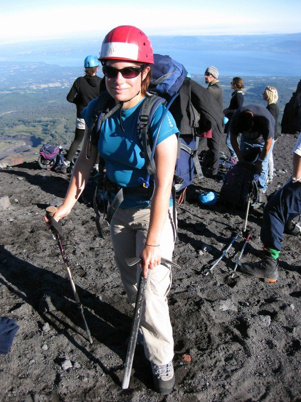 Climbing Volcan Villarrica