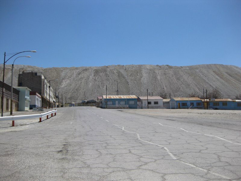Chuquicamata mining camp - deserted