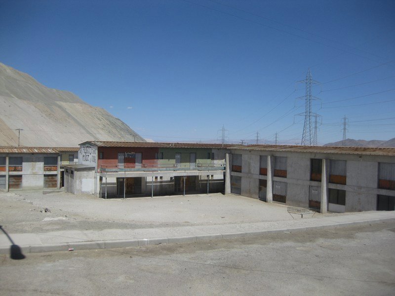 Chuquicamata mining camp - deserted