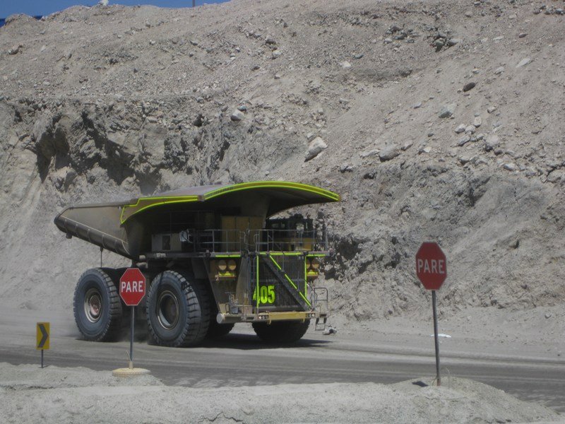 Monster mining truck