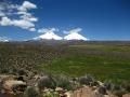 Volcanes Pomerape and Parinacota