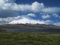 Volcan Parinacota and Lago Chungará