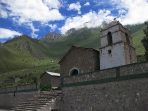 Village church in Cosñirhua