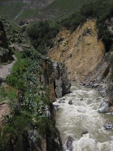 The Colca river near Sangalle