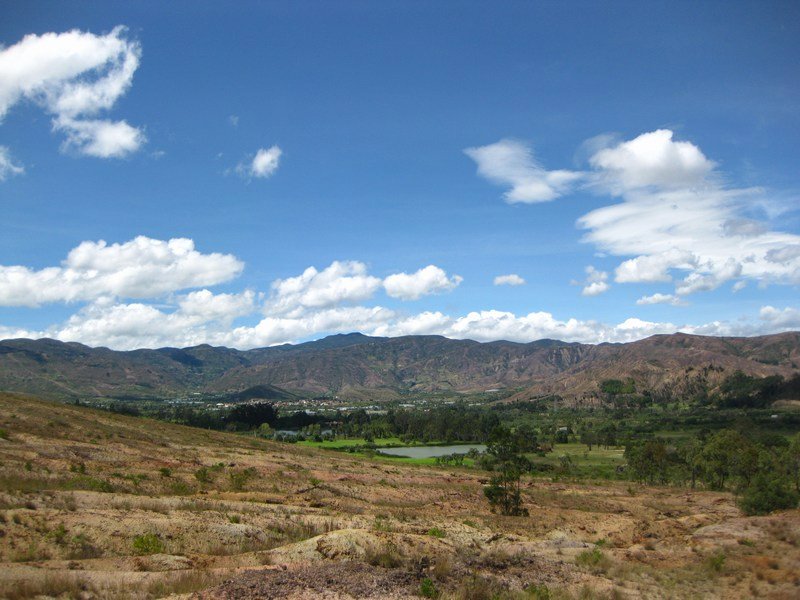 Landscape near Villa de Leyva