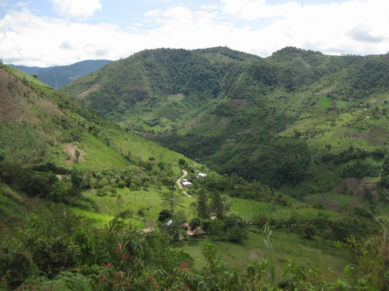 Hills outside San Agustin