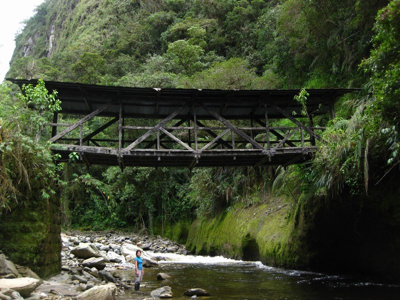 Bridge over the Rio Magdalena