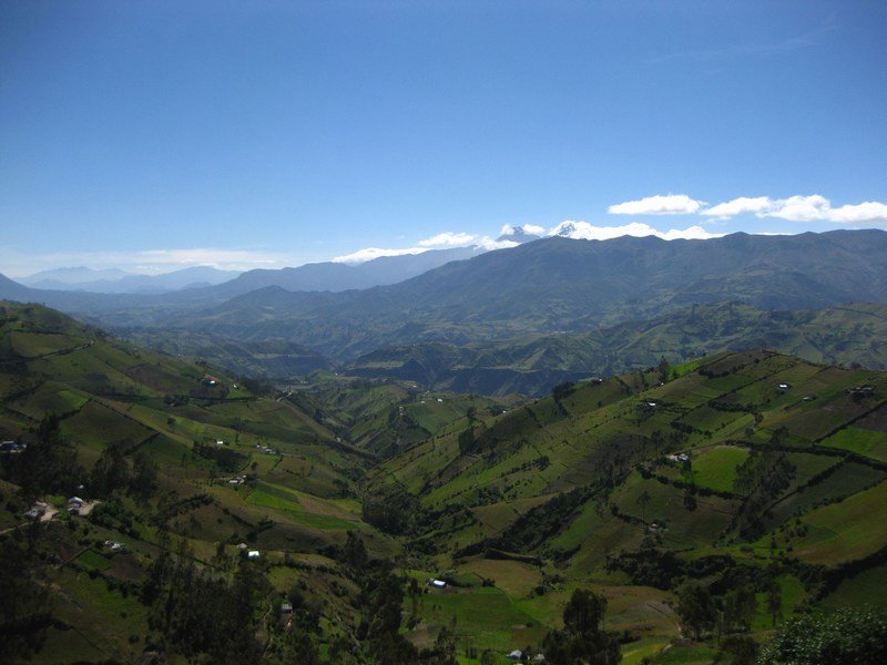Landscape approaching Chugchilán