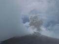 Eruption seen from the slopes of Sangay