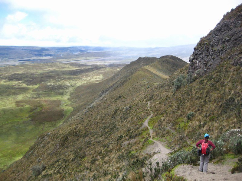 Climbing Rumiñahui