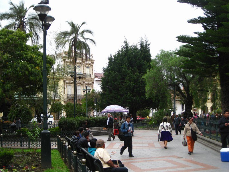 Central square, Cuenca