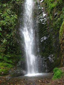 Waterfall in the hills outside Vilcabamba