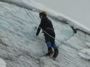 Ice-climbing, Vallunaraju