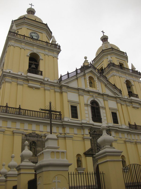 Some of Lima's beautiful colonial architecture