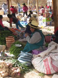 Local market, Chinchero