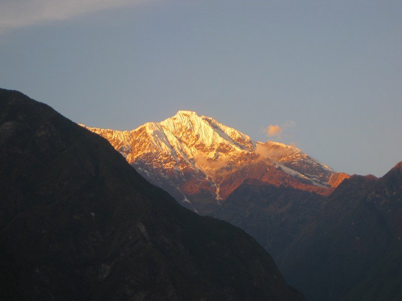 Salkantay massif in the evening light