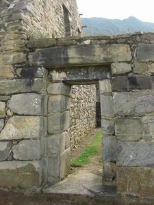 Inca doorway, Choquequirao