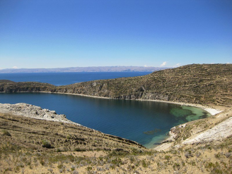 Another impossibly beautiful bay, Isla del Sol