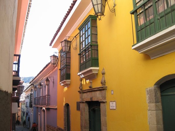 Calle Jaén, one of La Paz's best-preserved colonial streets