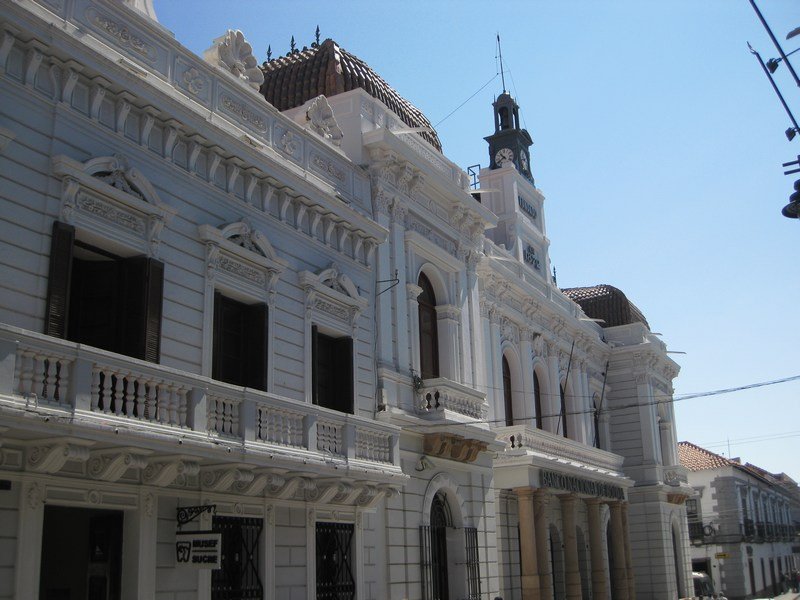 Beautiful colonial architecture, Sucre
