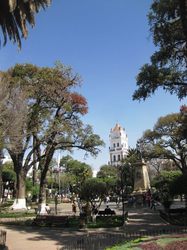 Plaza, Sucre