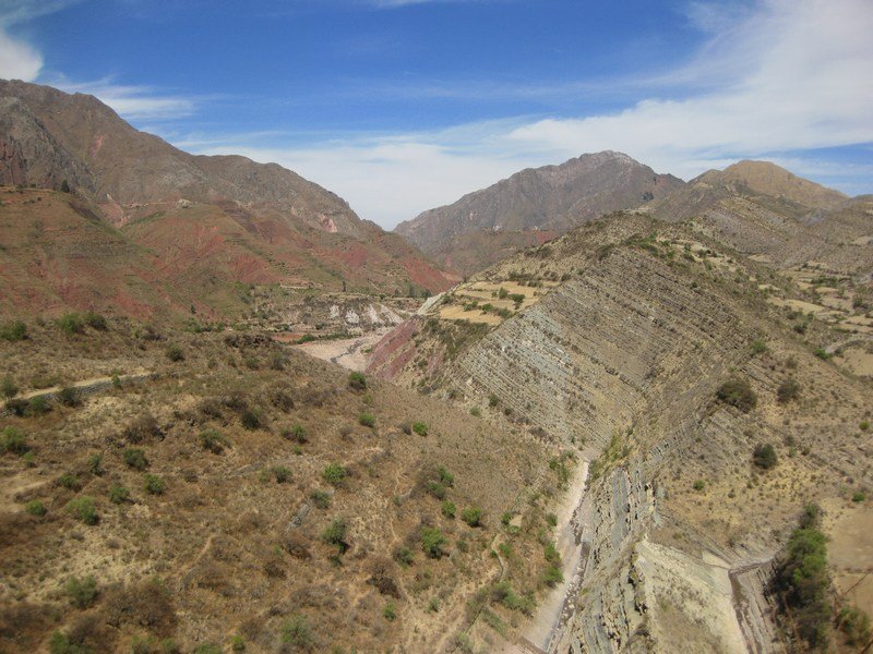 Technicolour landscape, Cordillera de los Frailes