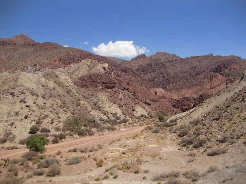 Canyon country outside Tupiza