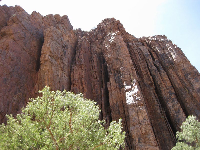 Bizarre geological formations, near Tupiza