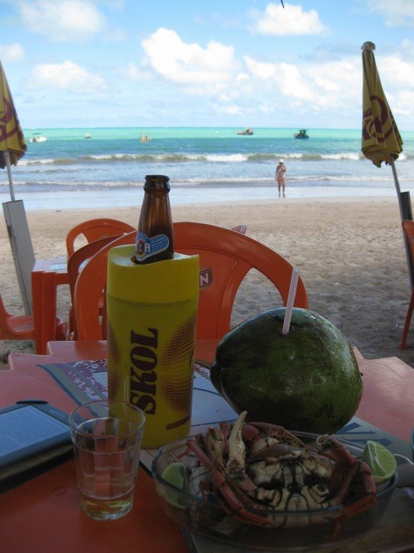 Brazilian beach lunch