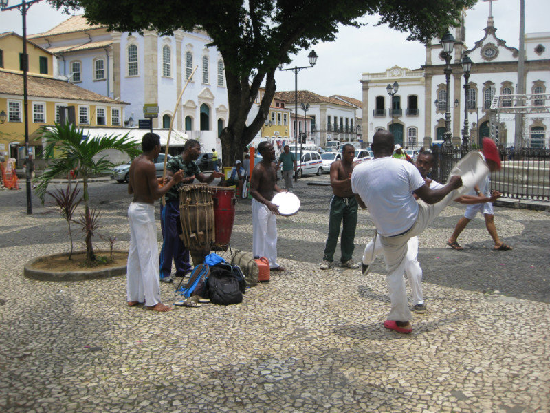 Capoeira, Pelourinho