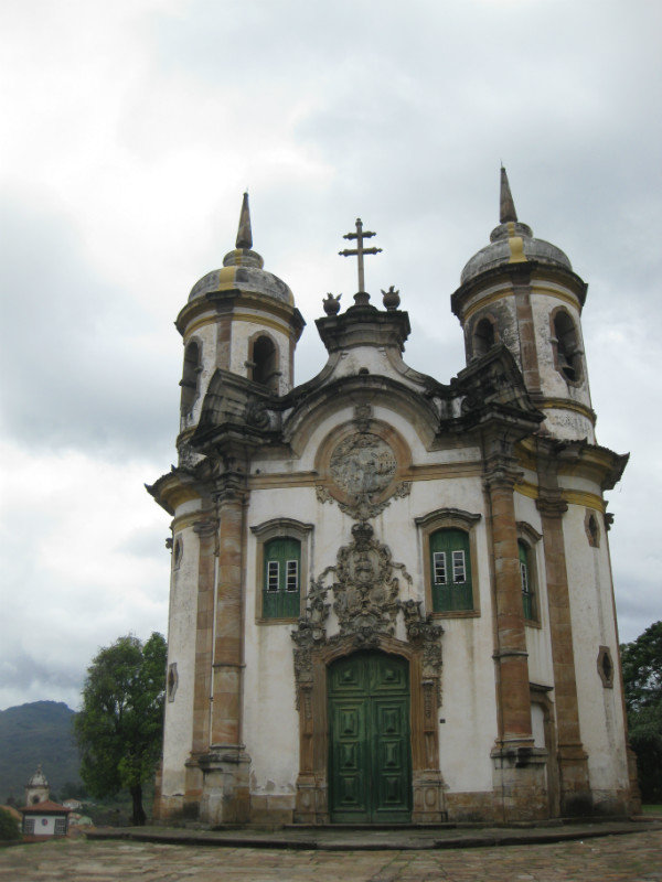 One of Ouro Preto's many baroque churches