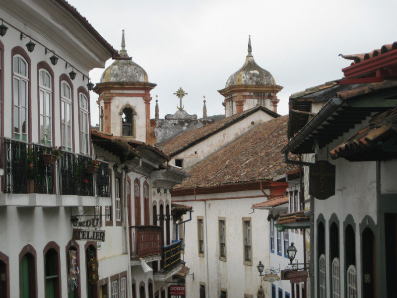 One of Ouro Preto's pretty streets