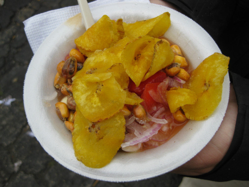 Ecuador's best street food: Cevichocho