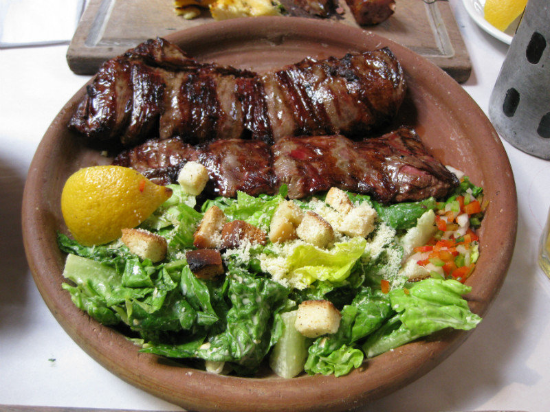 Best foods: steak, Buenos Aires