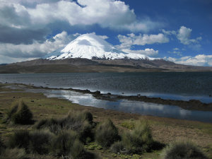Laguna Chungará, Parque Nacional Lauca, Chile